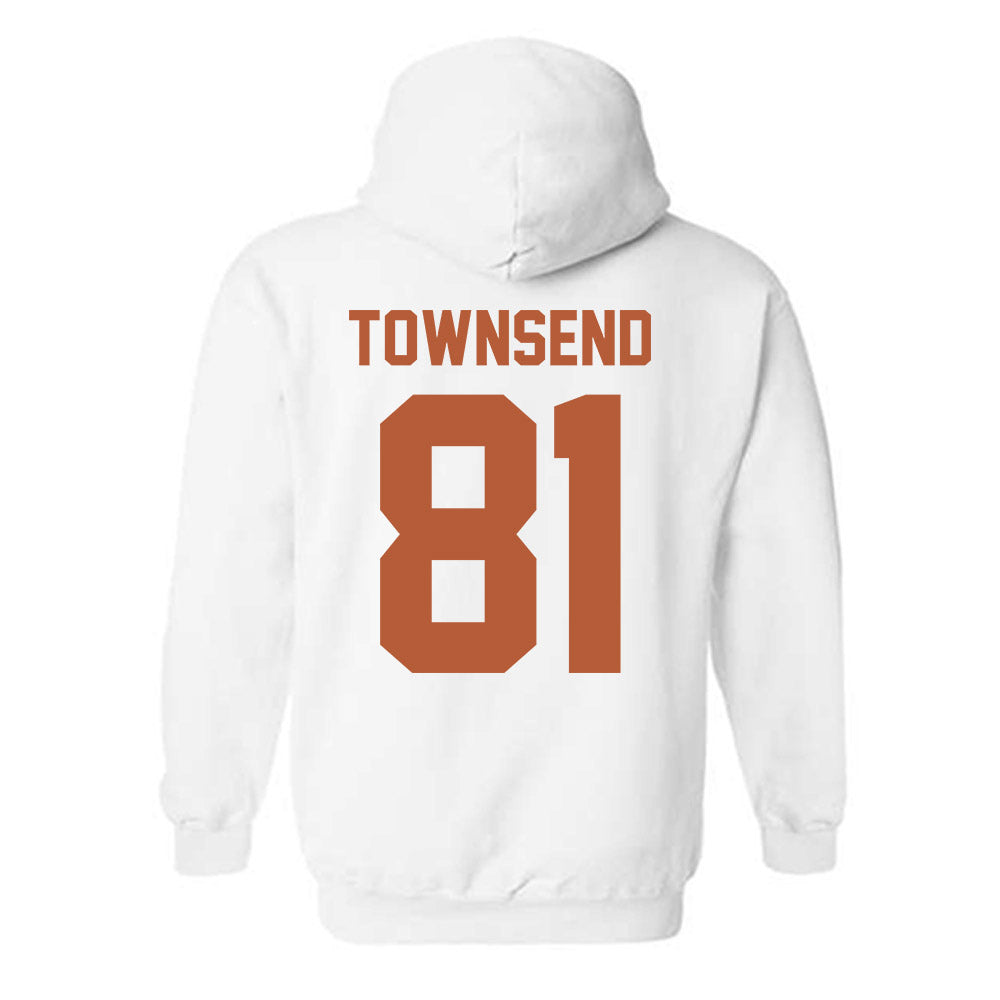 Texas - NCAA Football : Nick Townsend - Classic Shersey Hooded Sweatshirt-1
