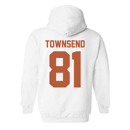 Texas - NCAA Football : Nick Townsend - Classic Shersey Hooded Sweatshirt-1