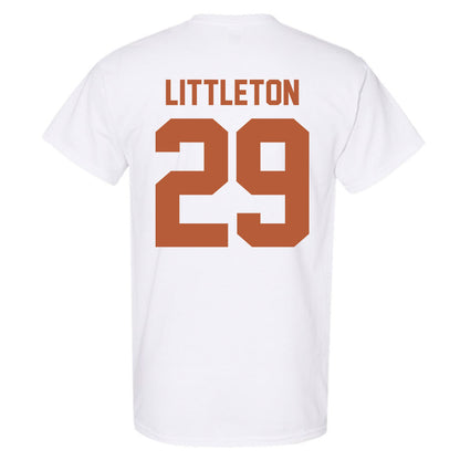 Texas - NCAA Football : Graceson Littleton - Classic Shersey T-Shirt-3