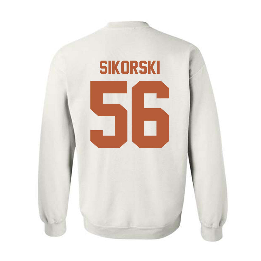 Texas - NCAA Football : Dylan Sikorski - Classic Shersey Crewneck Sweatshirt-1