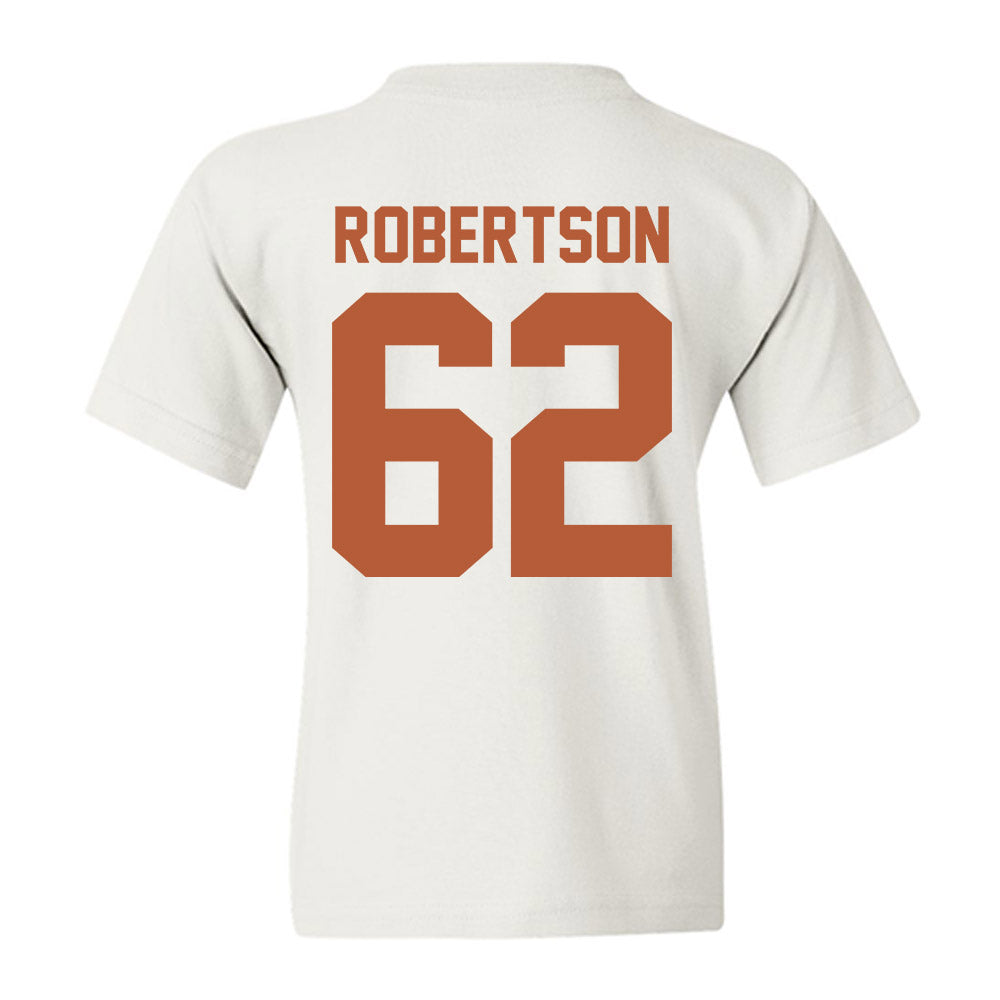 Texas - NCAA Football : Connor Robertson - Classic Shersey Youth T-Shirt-3