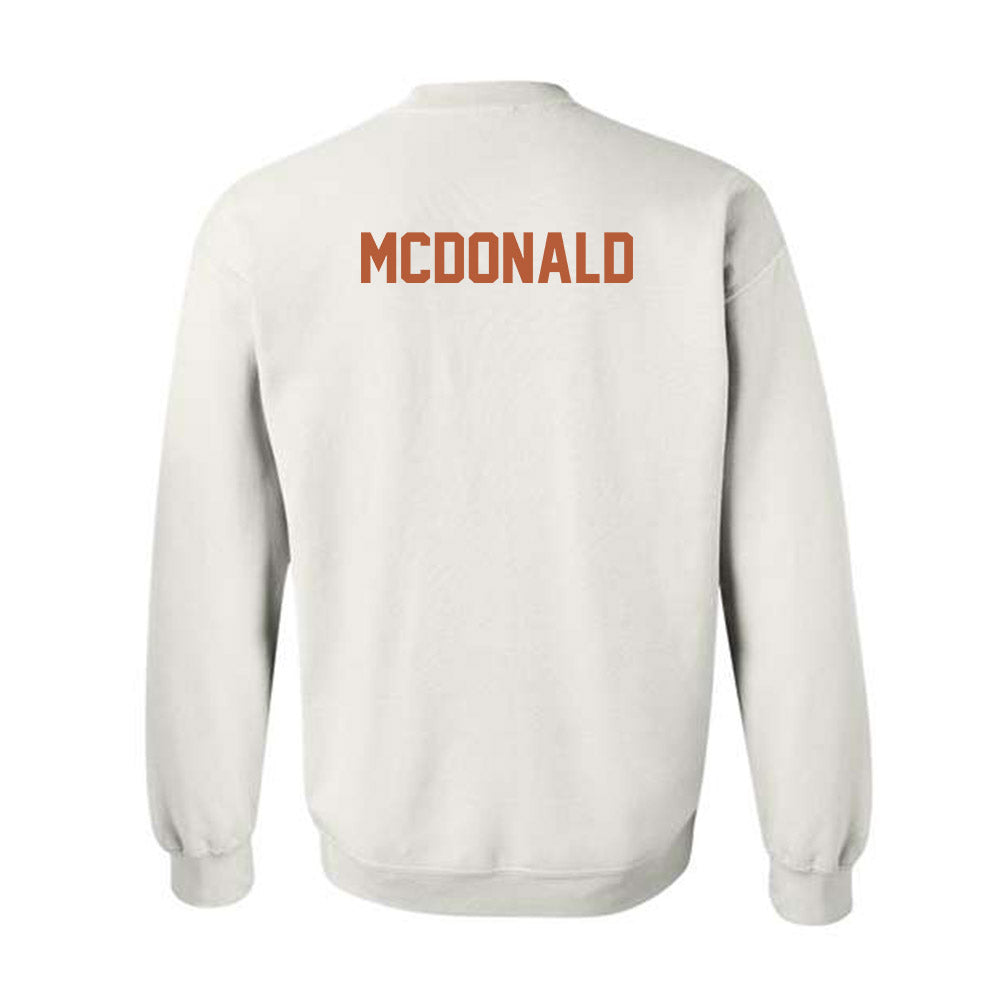 Texas - NCAA Women's Soccer : Ava McDonald - Classic Shersey Crewneck Sweatshirt-1