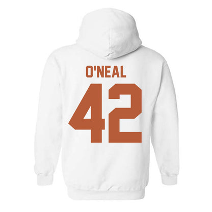 Texas - NCAA Football : Trott O'Neal - Classic Shersey Hooded Sweatshirt-1