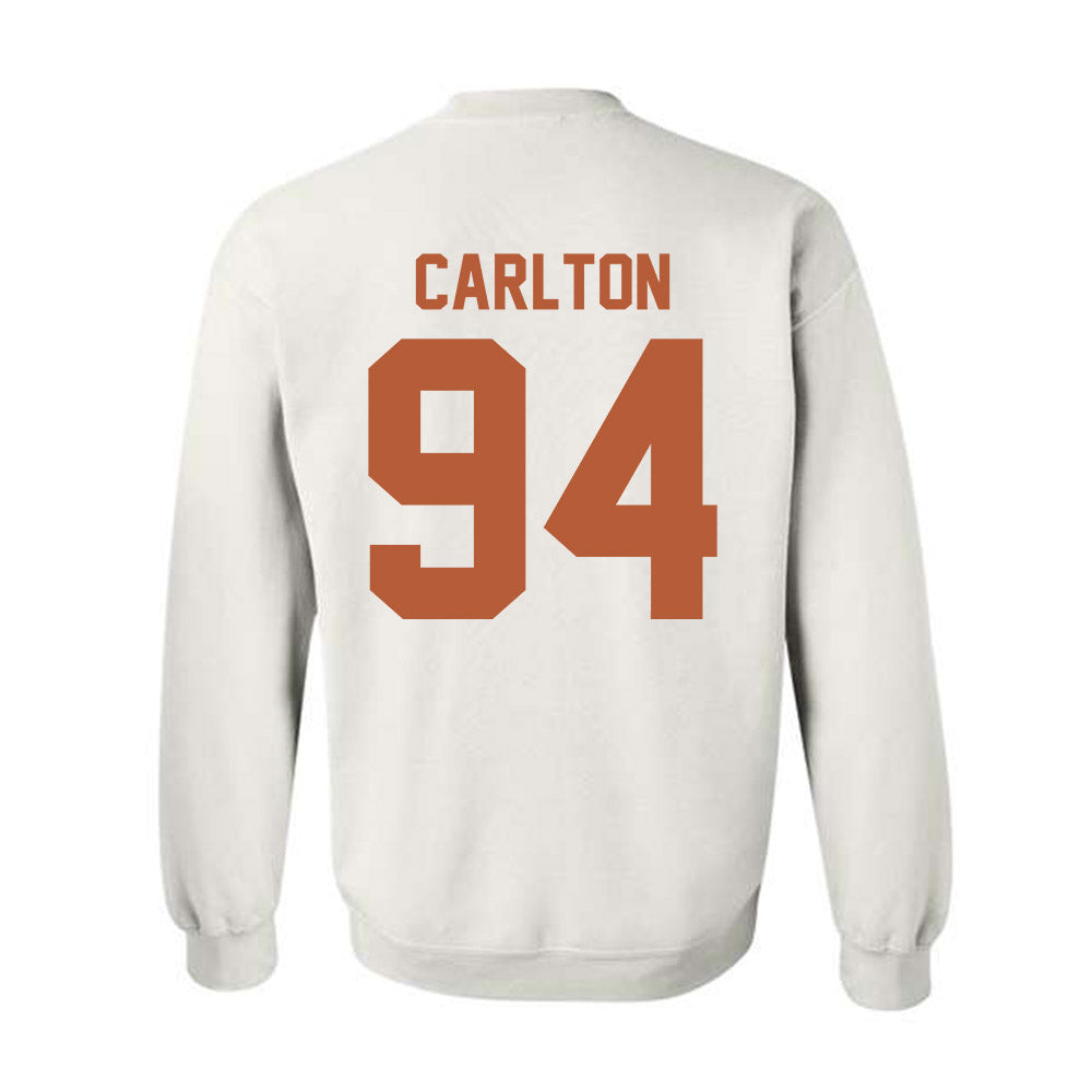 Texas - NCAA Football : JAMARION CARLTON - Classic Shersey Crewneck Sweatshirt-1