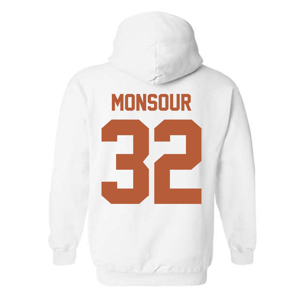 Texas - NCAA Baseball : Maddox Monsour - Classic Shersey Hooded Sweatshirt-1