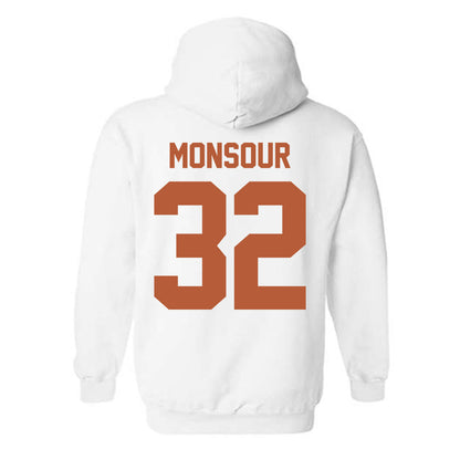 Texas - NCAA Baseball : Maddox Monsour - Classic Shersey Hooded Sweatshirt-1