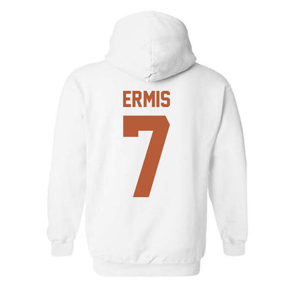 Texas - NCAA Baseball : Andrew Ermis - Classic Shersey Hooded Sweatshirt-1