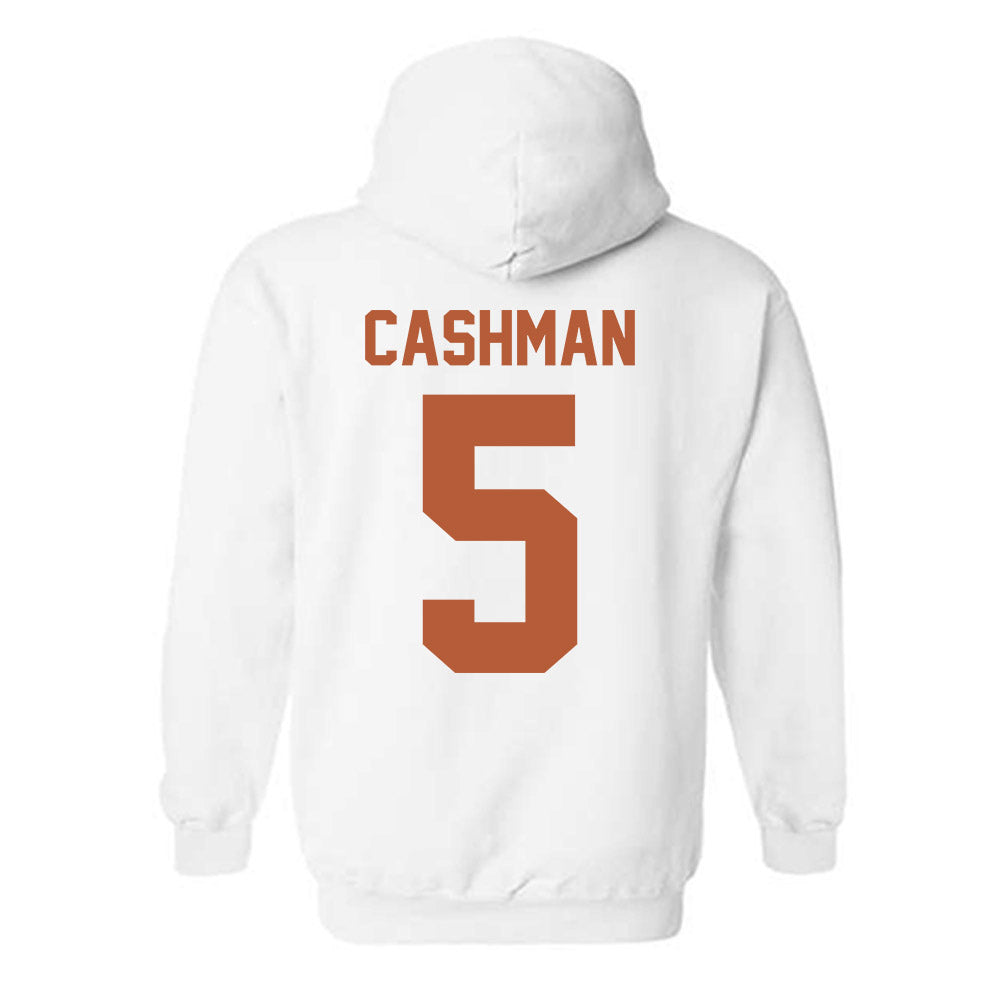 Texas - NCAA Women's Soccer : Ava Cashman - Classic Shersey Hooded Sweatshirt-1