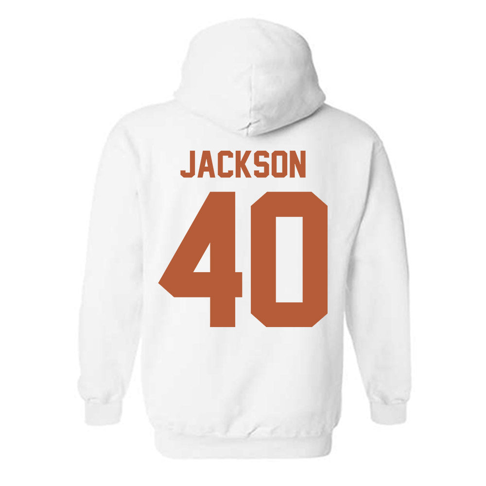 Texas - NCAA Football : Lance Jackson - Classic Shersey Hooded Sweatshirt-1