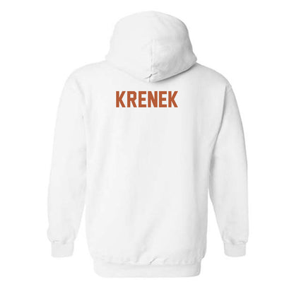 Texas - NCAA Baseball : Bryce Krenek - Classic Shersey Hooded Sweatshirt-1