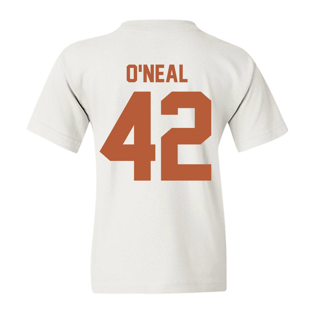 Texas - NCAA Football : Trott O'Neal - Classic Shersey Youth T-Shirt-1