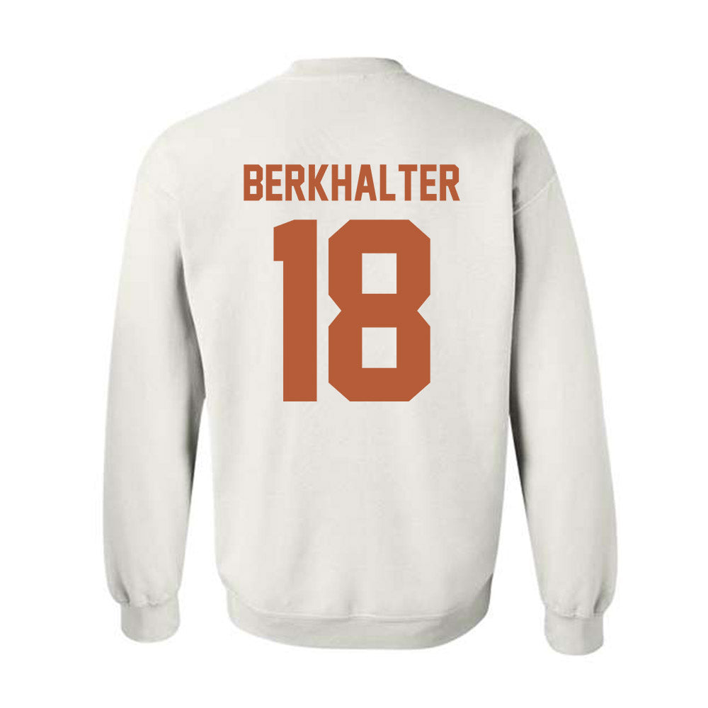 Texas - NCAA Football : Sterling Berkhalter - Classic Shersey Crewneck Sweatshirt-1