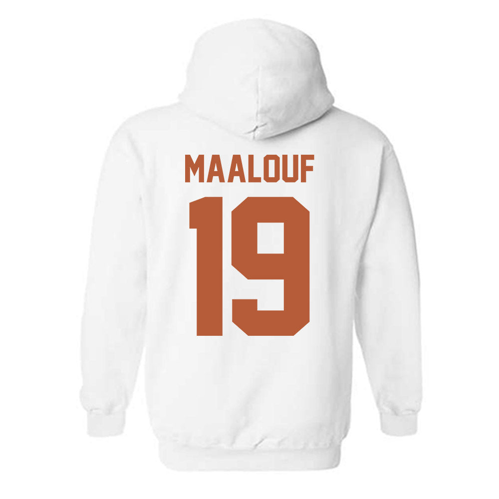 Texas - NCAA Women's Soccer : Rosa Maalouf - Classic Shersey Hooded Sweatshirt-1