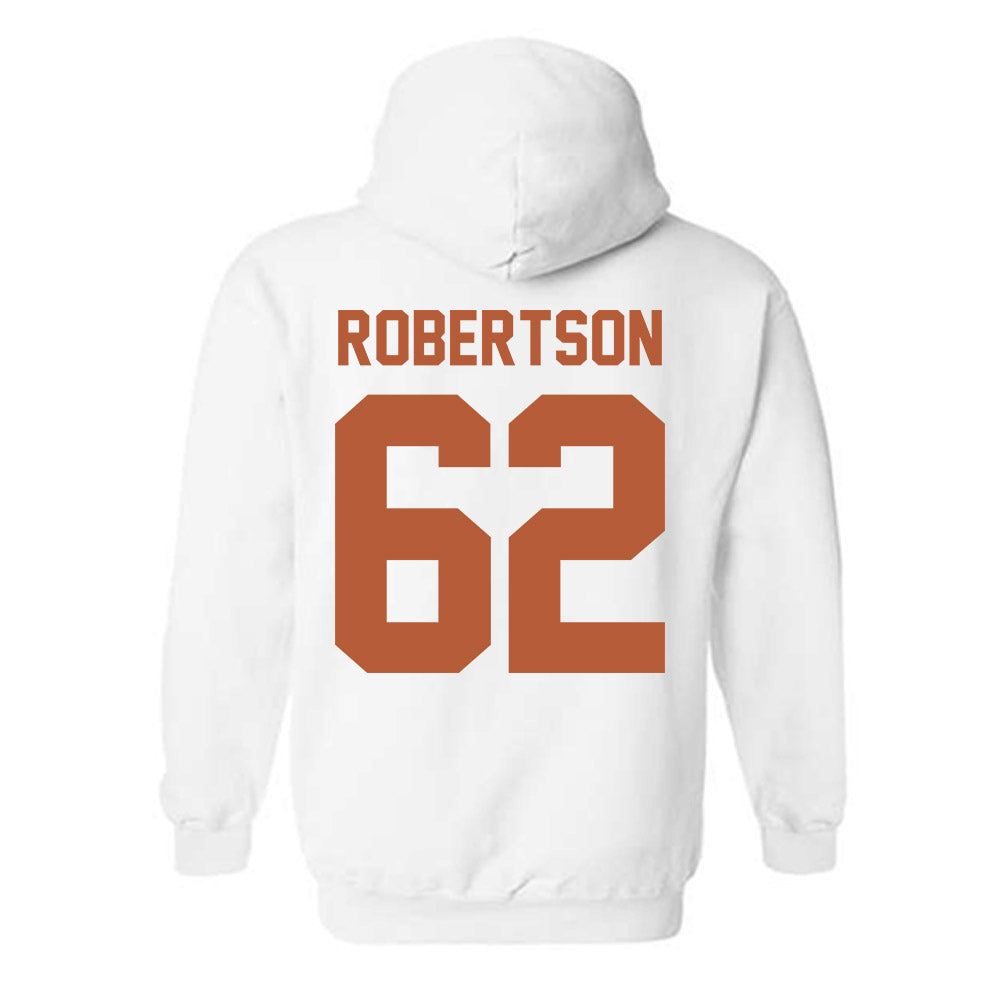 Texas - NCAA Football : Connor Robertson - Classic Shersey Hooded Sweatshirt-1