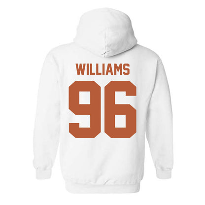 Texas - NCAA Football : Zion Williams - Classic Shersey Hooded Sweatshirt-1