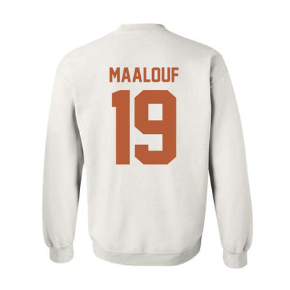 Texas - NCAA Women's Soccer : Rosa Maalouf - Classic Shersey Crewneck Sweatshirt-1