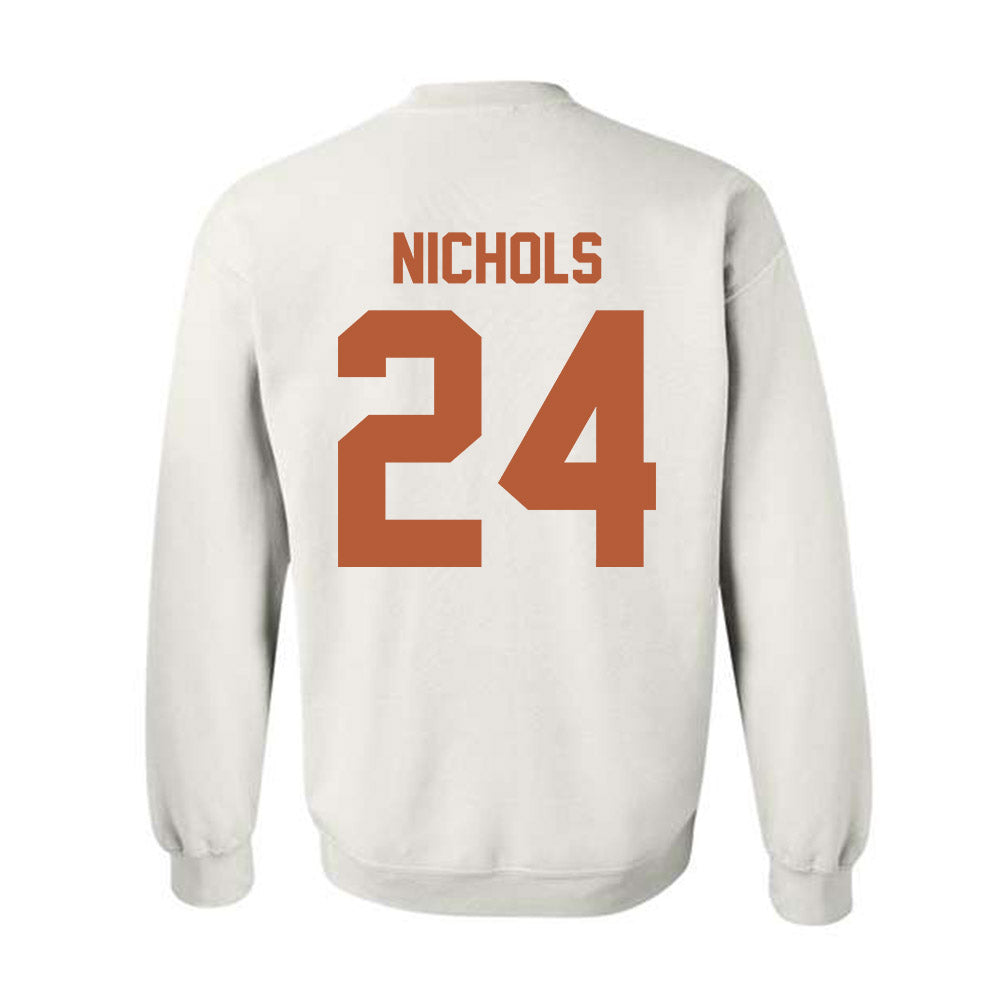 Texas - NCAA Softball : Jaycie Nichols - Classic Shersey Crewneck Sweatshirt-1