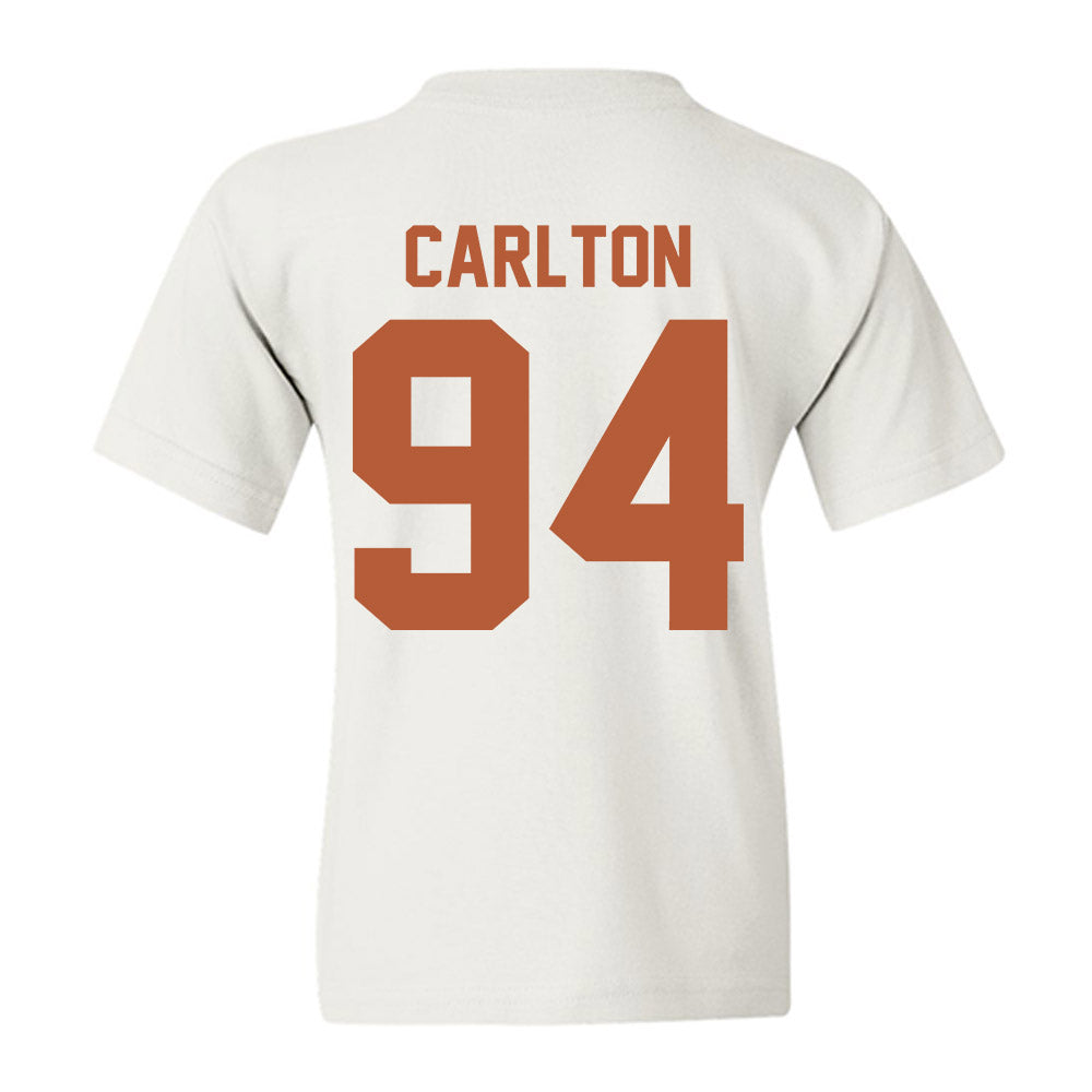 Texas - NCAA Football : JAMARION CARLTON - Classic Shersey Youth T-Shirt-3