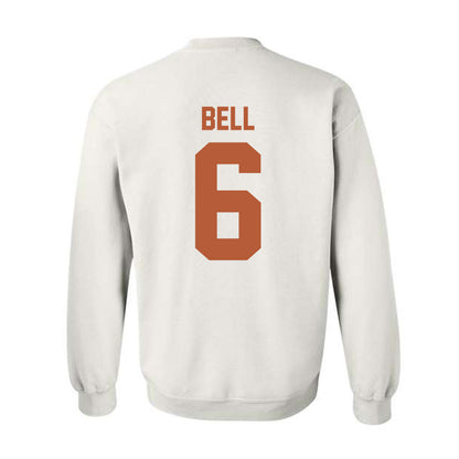 Texas - NCAA Football : Dia Bell - Classic Shersey Crewneck Sweatshirt-1