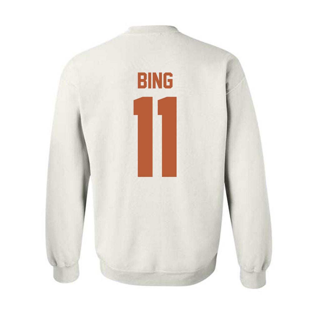 Texas - NCAA Baseball : Kade Bing - Classic Shersey Crewneck Sweatshirt-1