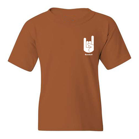 Texas - NCAA Baseball : James Jorgensen - Classic Shersey Youth T-Shirt-0