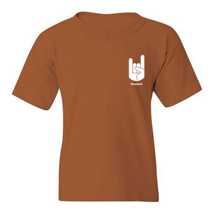 Texas - NCAA Baseball : Kaleb Rogers - Classic Shersey Youth T-Shirt-0