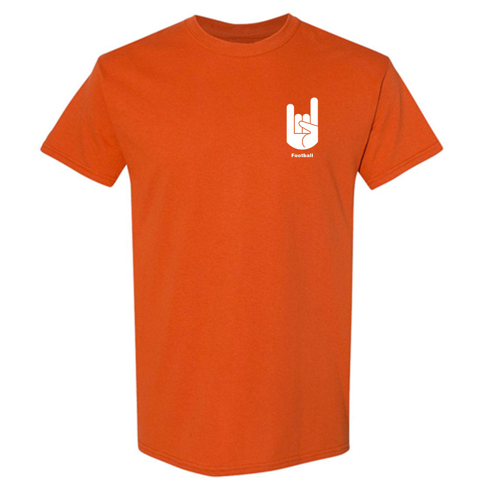 Texas - NCAA Football : James Johnson - Classic Shersey T-Shirt-0