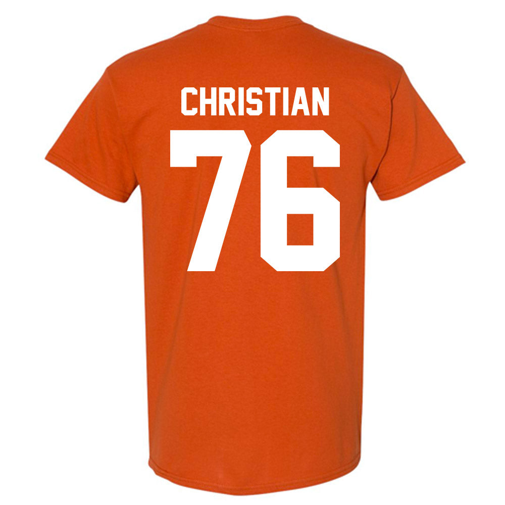 Texas - NCAA Football : Jackson Christian - Horns Up! T-Shirt-1