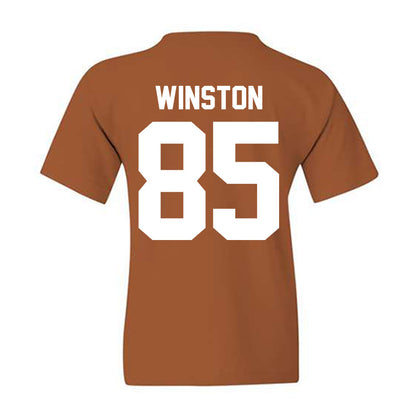 Texas - NCAA Football : Emaree Winston - Horns Up! Youth T-Shirt-1