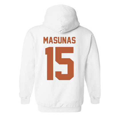 Texas - NCAA Football : Michael Masunas - Horns Up! Hooded Sweatshirt-1
