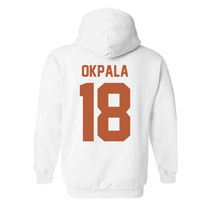 Texas - NCAA Football : Kosi Okpala - Horns Up! Hooded Sweatshirt-1