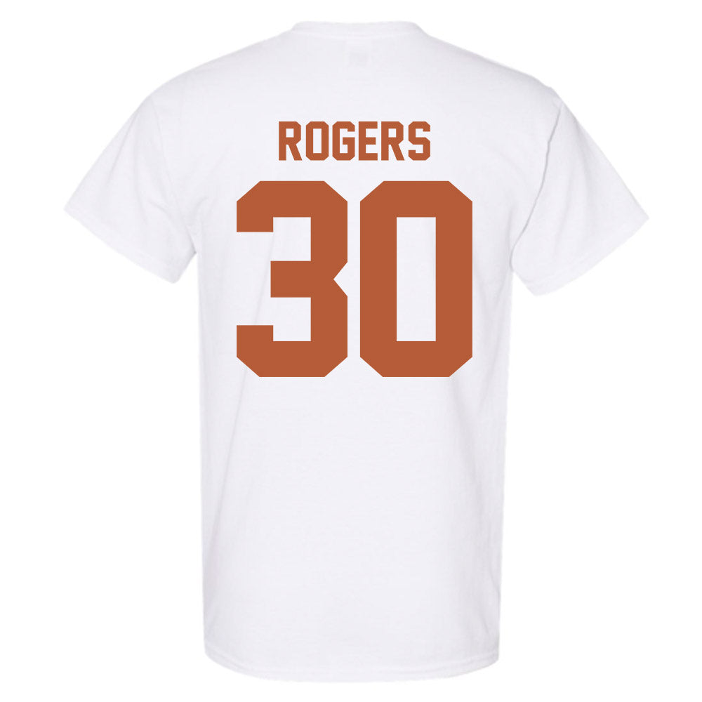 Texas - NCAA Baseball : Kaleb Rogers - Horns Up! T-Shirt-3