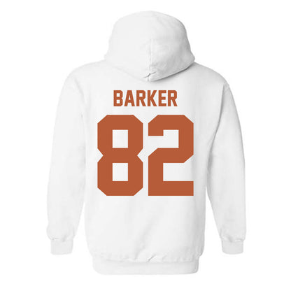 Texas - NCAA Football : Ridge Barker - Horns Up! Hooded Sweatshirt-1
