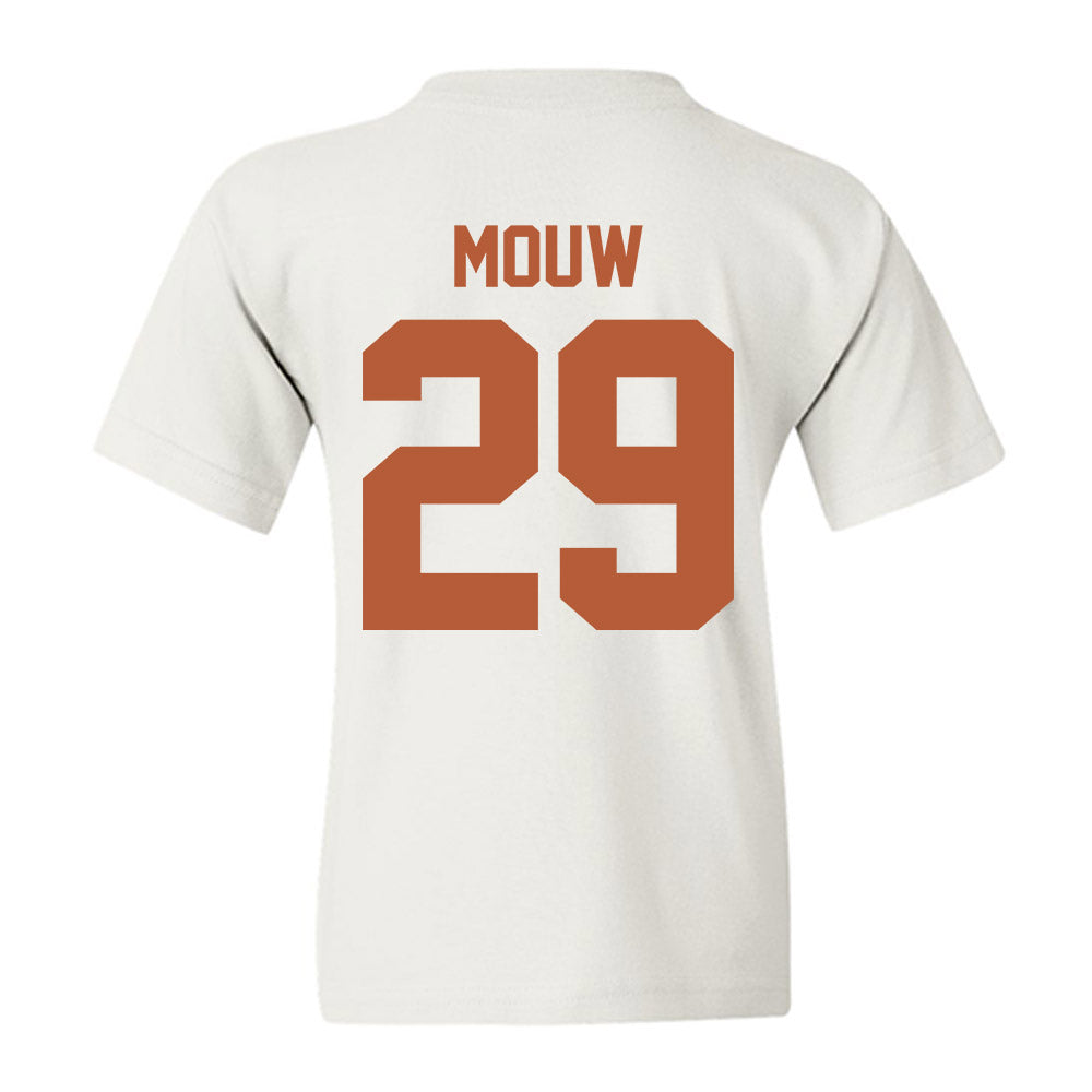 Texas - NCAA Women's Soccer : Paige Mouw - Horns Up! Youth T-Shirt-3