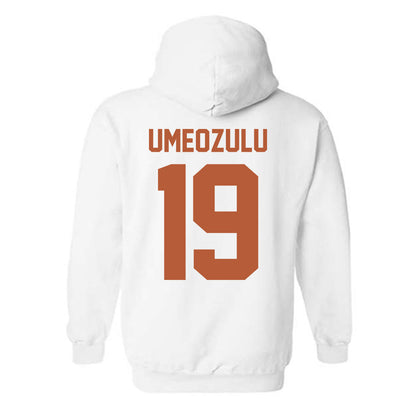 Texas - NCAA Football : Zina Umeozulu - Horns Up! Hooded Sweatshirt-1