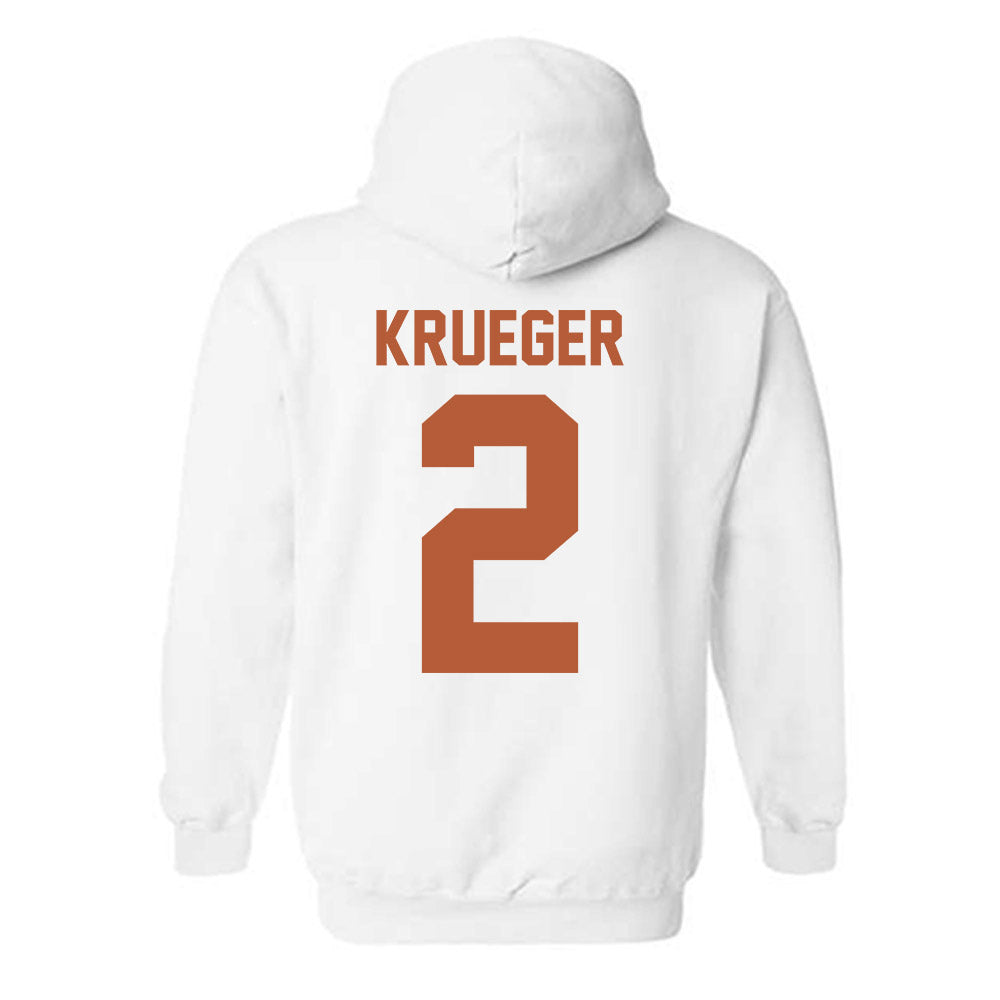 Texas - NCAA Women's Volleyball : Callie krueger - Horns Up! Hooded Sweatshirt-1