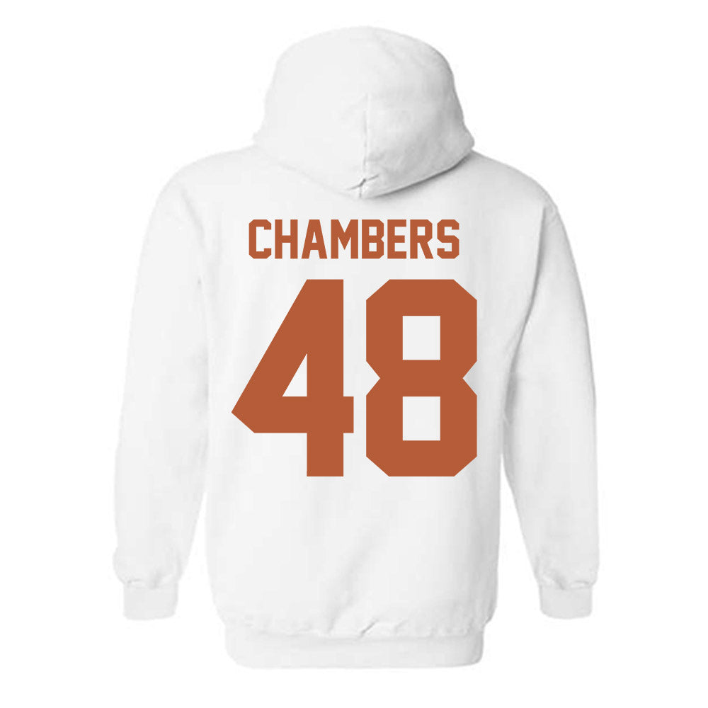 Texas - NCAA Football : Bryce Chambers - Horns Up! Hooded Sweatshirt-1