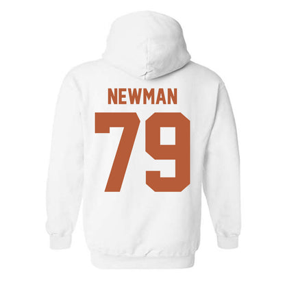 Texas - NCAA Football : Jonte Newman - Horns Up! Hooded Sweatshirt-1