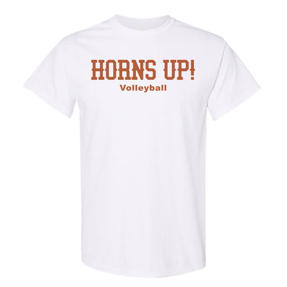 Texas - NCAA Women's Volleyball : Emma Cugino - Horns Up! T-Shirt-1