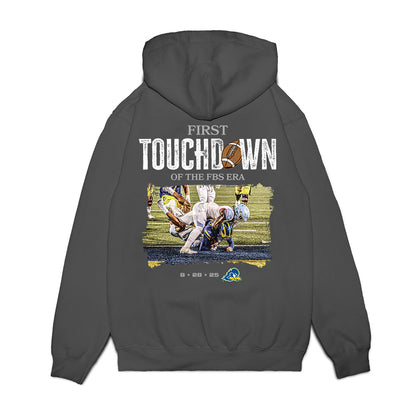 Delaware - NCAA Football : Nicholas Minicucci - Collage Premium Hooded Sweatshirt-1