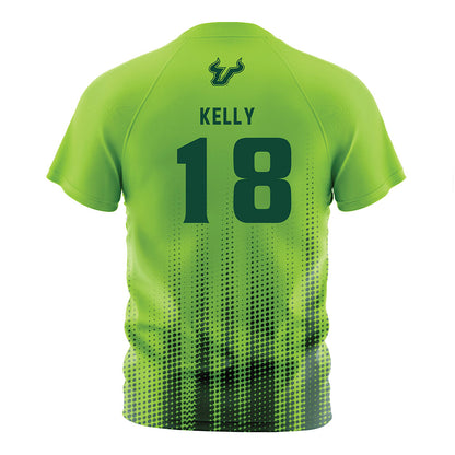 USF - NCAA Women's Soccer : Regan Kelly - Slime Halftone Soccer Jersey-1