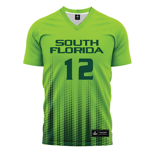 USF - NCAA Women's Soccer : Reese Rupe - Slime Halftone Soccer Jersey-0