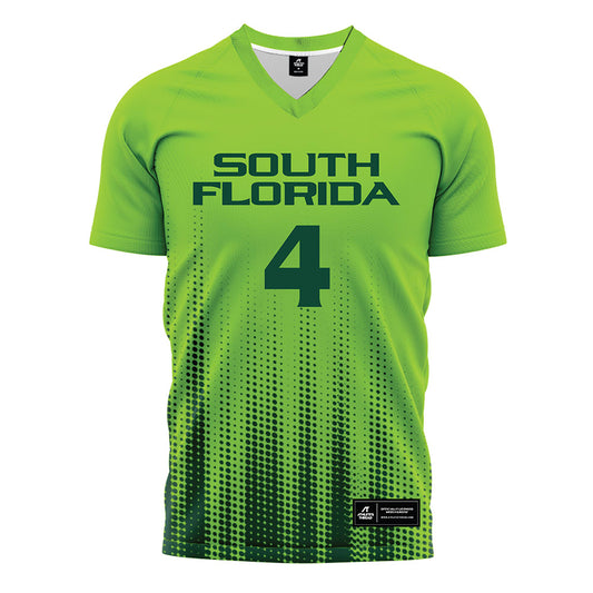 USF - NCAA Women's Soccer : Selma Astrom - Slime Halftone Soccer Jersey-0