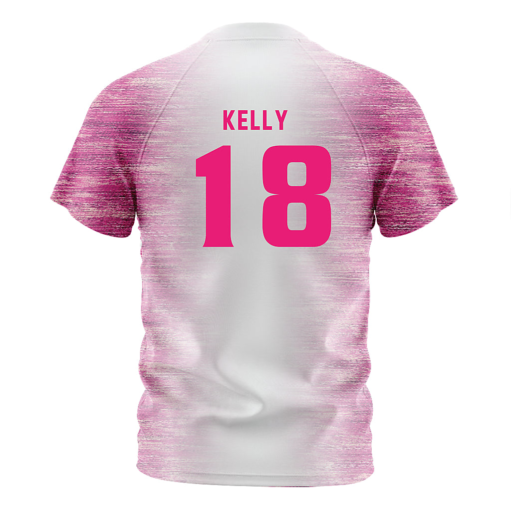 USF - NCAA Women's Soccer : Regan Kelly - Pink Heather Soccer Jersey-1