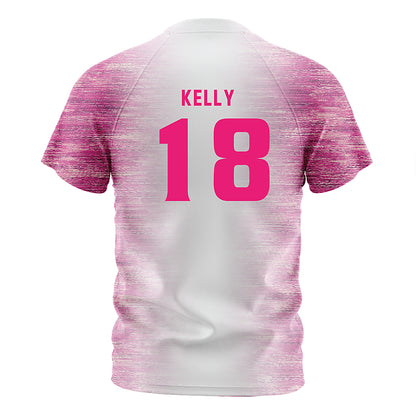 USF - NCAA Women's Soccer : Regan Kelly - Pink Heather Soccer Jersey-1