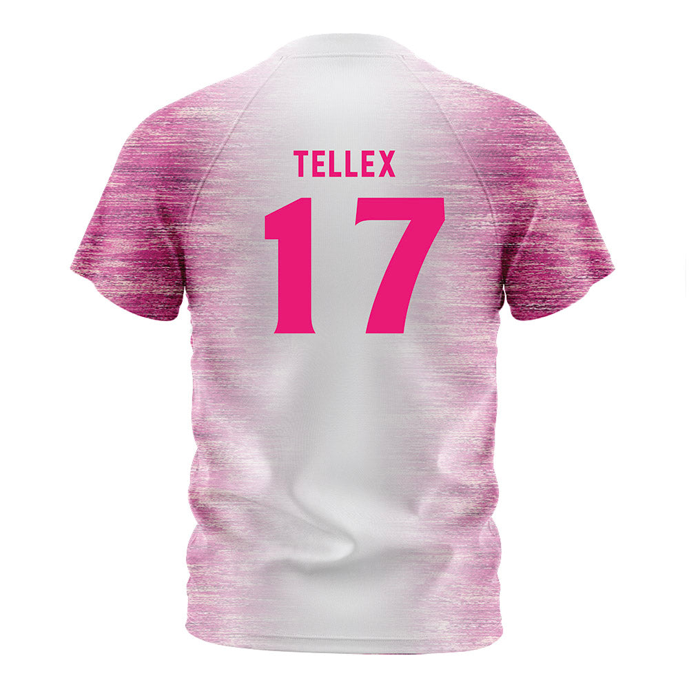 USF - NCAA Women's Soccer : Delaney Tellex - Pink Heather Soccer Jersey-1