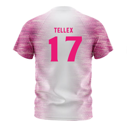 USF - NCAA Women's Soccer : Delaney Tellex - Pink Heather Soccer Jersey-1