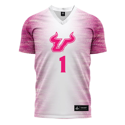 USF - NCAA Women's Soccer : Skylar Alonso - Pink Heather Soccer Jersey-0