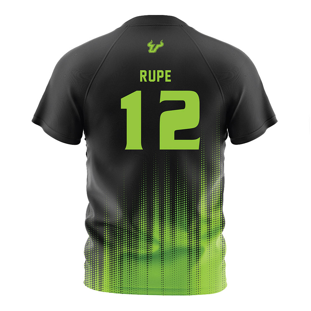 USF - NCAA Women's Soccer : Reese Rupe - Black Halftone Soccer Jersey-1