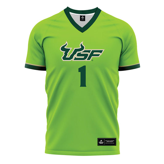 USF - NCAA Women's Soccer : Skylar Alonso - Slime Green Soccer Jersey-0